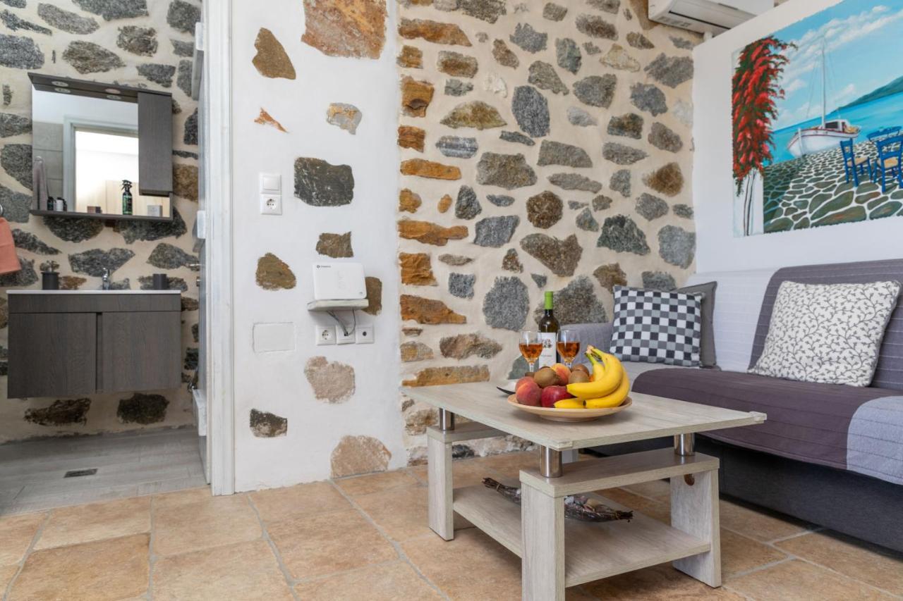 The Stone House Naxos Villa Glinado Naxos Bagian luar foto
